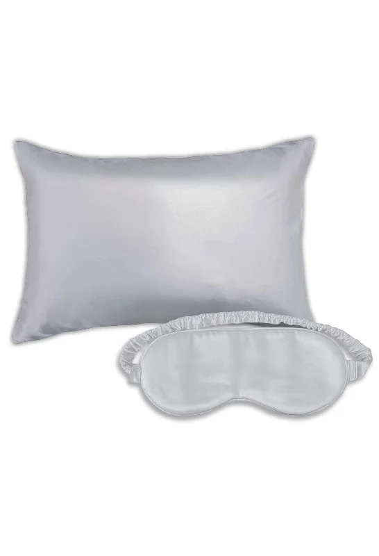 Polyester bras with moisture - wicking properties​ 100% Mulberry Silk PillowCase & Eye Mask Set