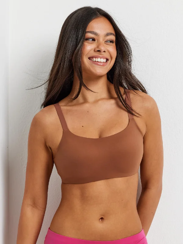 Bra with a removable padding for customizable support​ Alive Bandeau Bra