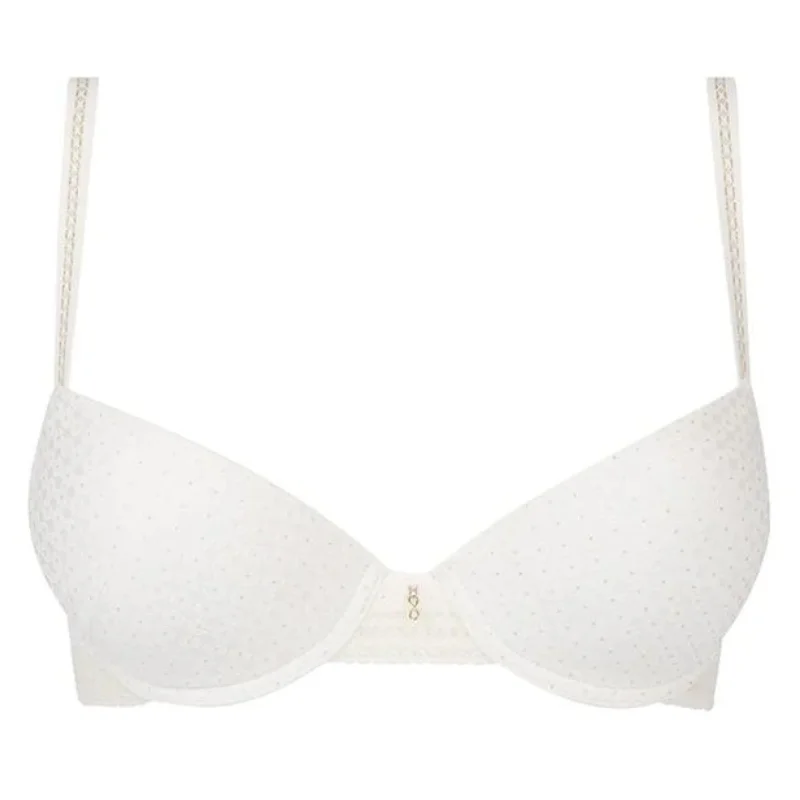 Bra with a breathable lining for a cool feel​ Antigel Daily Paillette Half Cup Bra