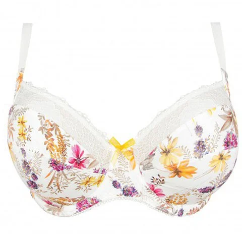 Bra with a foam - lined cup for a more structured shape Antigel Garden Delight Full Coverage Bra Bra with a foam - lined cup for a more structured shape Antigel Garden Delight Full Coverage Bra