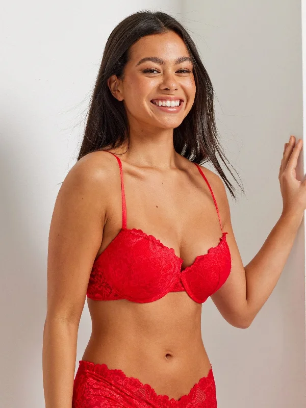 Bra with a reversible design for double the style options​ Brazilian Push Up Bra