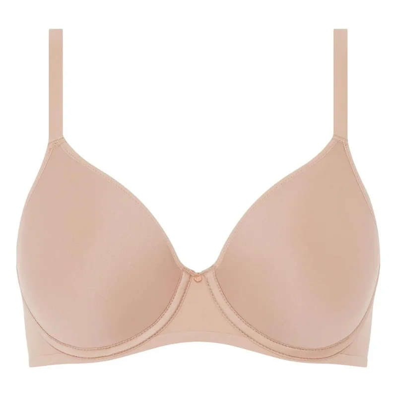 Back - closure bras with traditional hook - and - eye fastenings Chantelle Comfort Chic Full Coverage Bra Soft Pink Back - closure bras with traditional hook - and - eye fastenings Chantelle Comfort Chic Full Coverage Bra Soft Pink