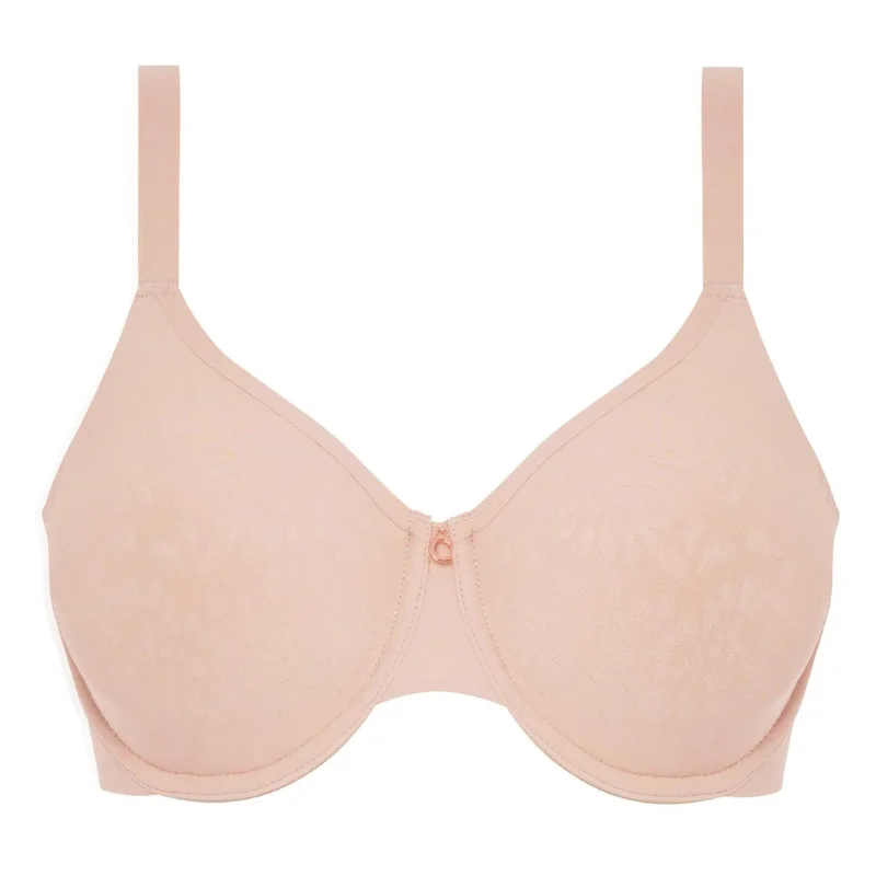 Sleep bras for a gentle and supportive fit during rest Chantelle Comfort Chic Back Smoothing Minimizer Bra Soft Pink Sleep bras for a gentle and supportive fit during rest Chantelle Comfort Chic Back Smoothing Minimizer Bra Soft Pink
