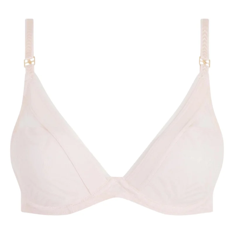 Bra with a shiny finish for a glamorous effect Chantelle Graphic Allure Plunge Bra Pink Pearl Bra with a shiny finish for a glamorous effect Chantelle Graphic Allure Plunge Bra Pink Pearl