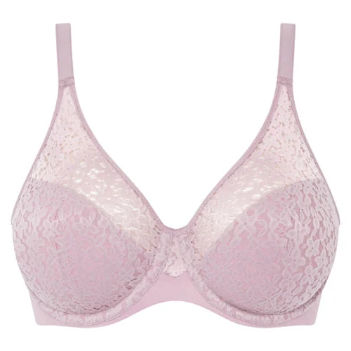 Bra with a cross - back strap design for a trendy look Chantelle Norah Comfort Bra Smoke Pink Bra with a cross - back strap design for a trendy look Chantelle Norah Comfort Bra Smoke Pink