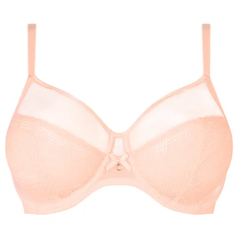 Bra with a plus - size underwire for enhanced support Chantelle Revele Moi Bra Tropical Peach Bra with a plus - size underwire for enhanced support Chantelle Revele Moi Bra Tropical Peach