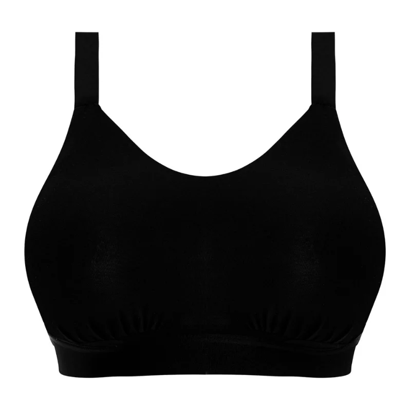 Bra with a gel - filled cup for extra comfort and support​ Elomi Downtime Bralette Black