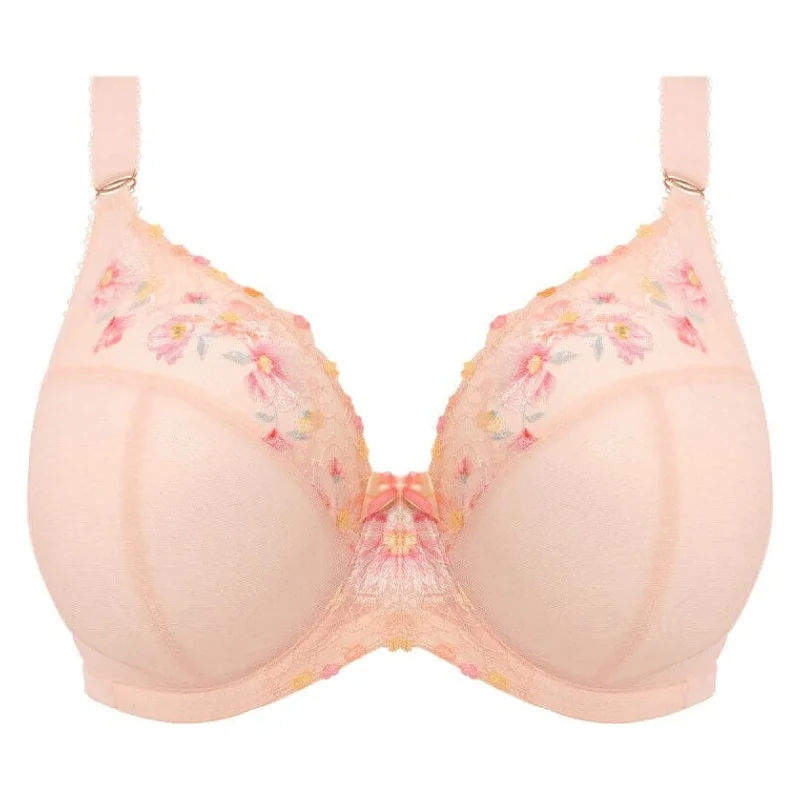 Minimizer bras to reduce the appearance of breast size Elomi Himari Plunge Bra Peach Whisper Minimizer bras to reduce the appearance of breast size Elomi Himari Plunge Bra Peach Whisper