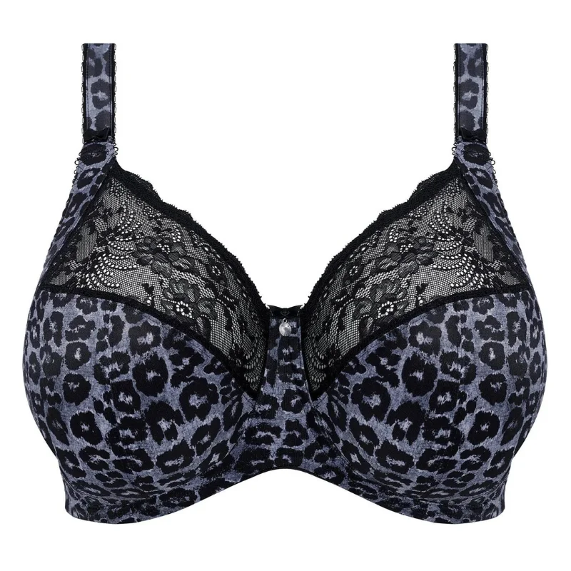 Bra with a soft - touch lining for a luxurious experience Elomi Morgan UW Bra Snow Leopard Bra with a soft - touch lining for a luxurious experience Elomi Morgan UW Bra Snow Leopard