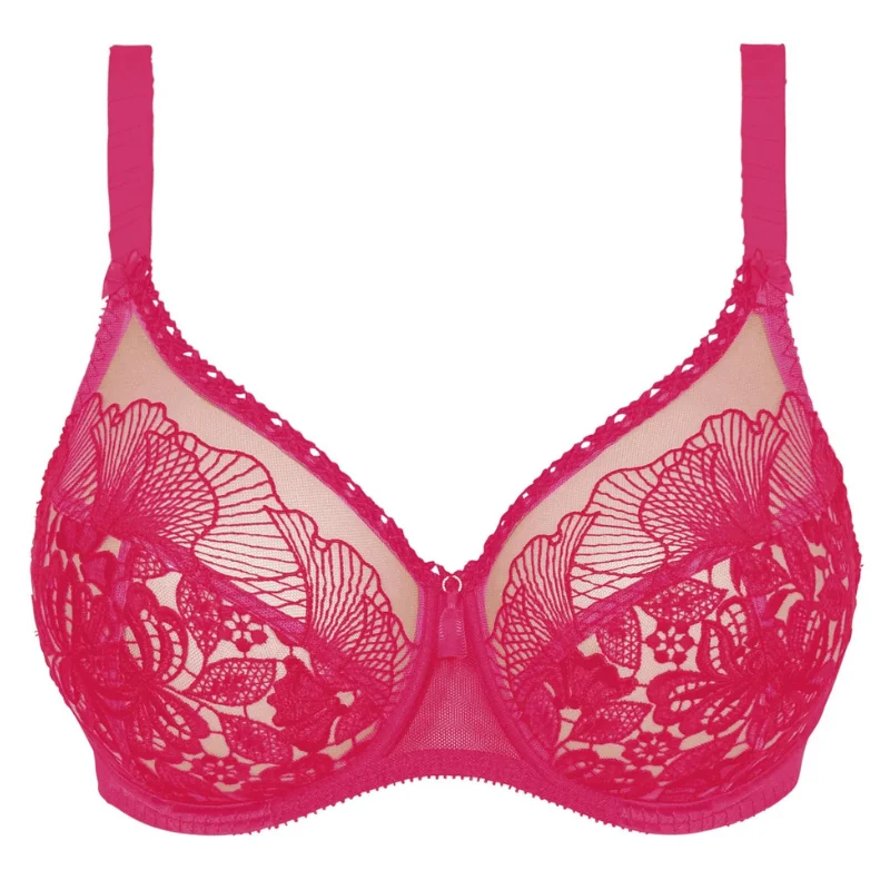 Bra with a wire - free band for a more comfortable underbust area Empreinte Agathe Full Cup Bra Camelia Bra with a wire - free band for a more comfortable underbust area Empreinte Agathe Full Cup Bra Camelia
