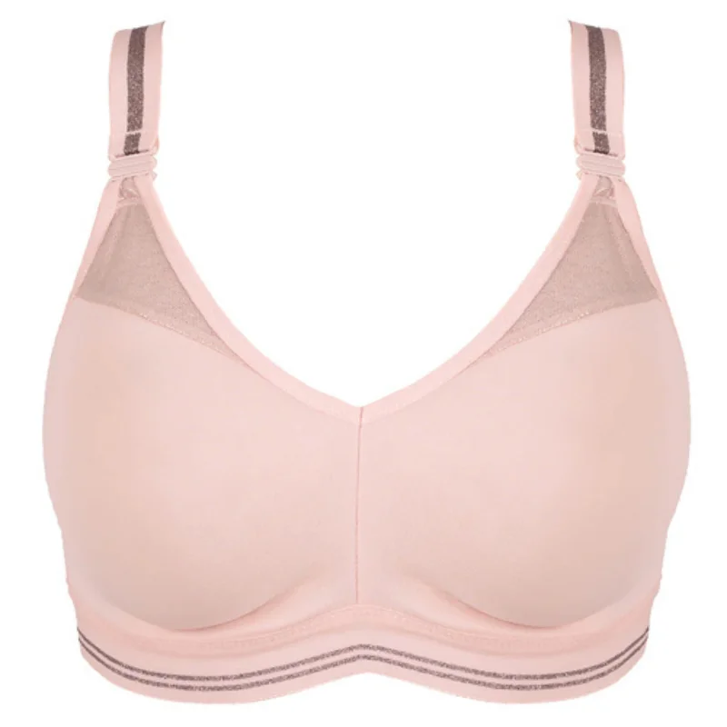 Bra with a plus - size bralette style for a trendy look​ Empreinte Initiale Spacer Sports Bra Bubble