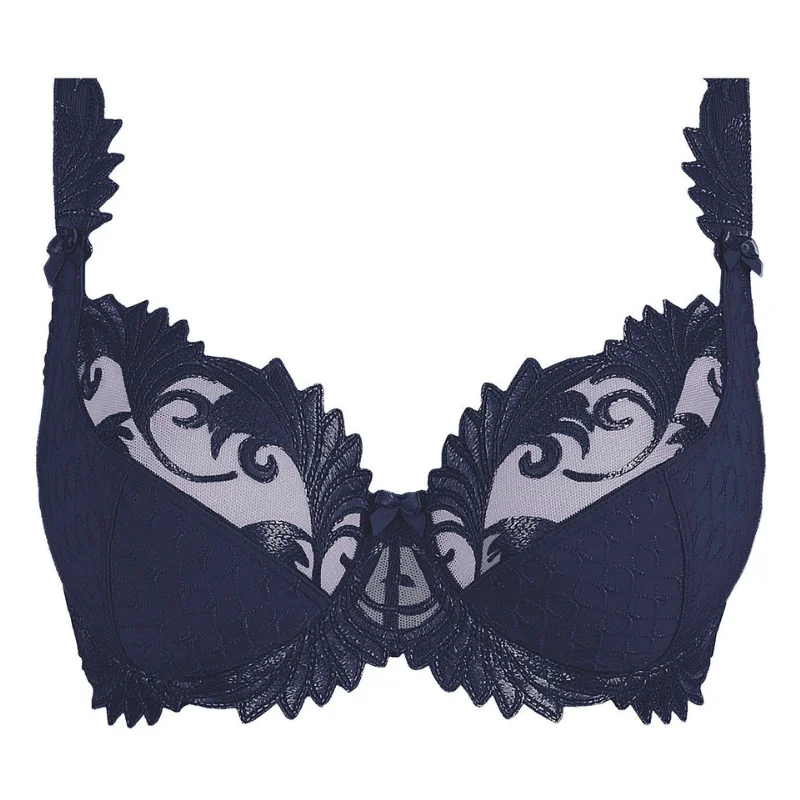 Bra with a floral - print for a feminine and stylish look Empreinte Thalia Balcony Bra Blue Moon Bra with a floral - print for a feminine and stylish look Empreinte Thalia Balcony Bra Blue Moon