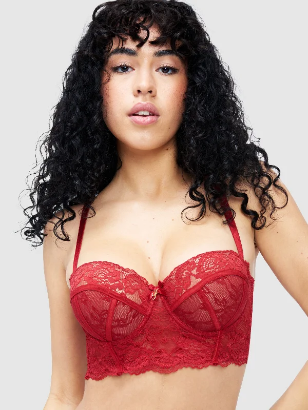 Padded bras to increase cup size and enhance shape​ Desiree Lace Push Up Bra