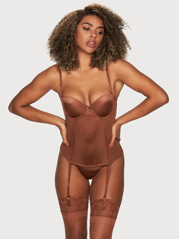 Bra with a lace - trim for an elegant and delicate touch​ Hollywood Exxtreme Corset