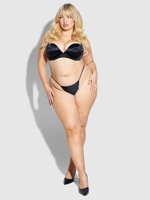 Bra with a plus - size wireless option for comfort​ Lexi Strapless Push-Up Bra