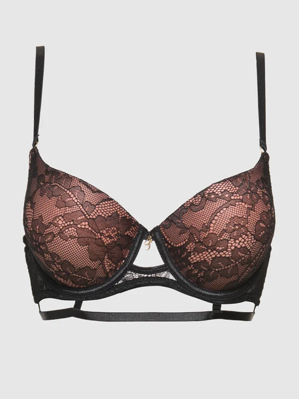 Bra with a gel - filled cup for extra comfort and support Natasha Longline Push Up Bra Bra with a gel - filled cup for extra comfort and support Natasha Longline Push Up Bra