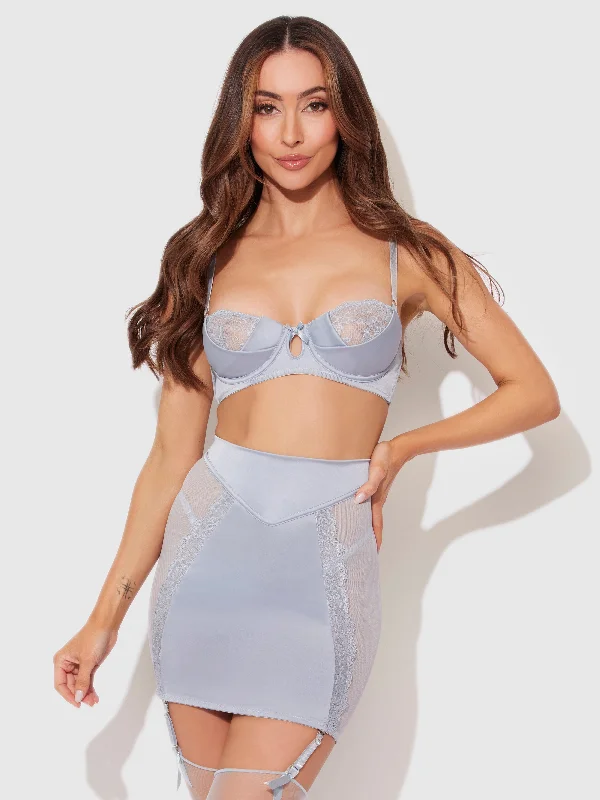 Bra with a cotton - lined cup for a natural and soft feel Serenity Lace & Satin Underwire Unlined Bra Bra with a cotton - lined cup for a natural and soft feel Serenity Lace & Satin Underwire Unlined Bra
