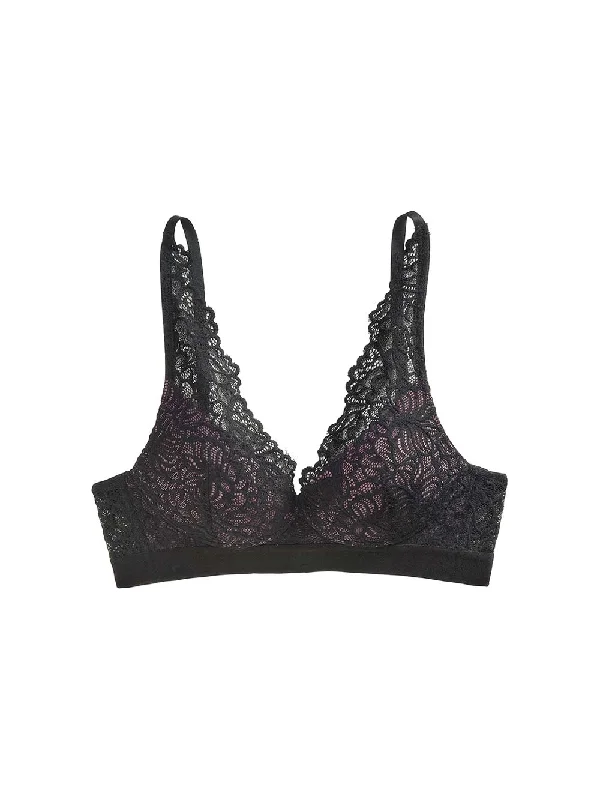 Black/Mauve