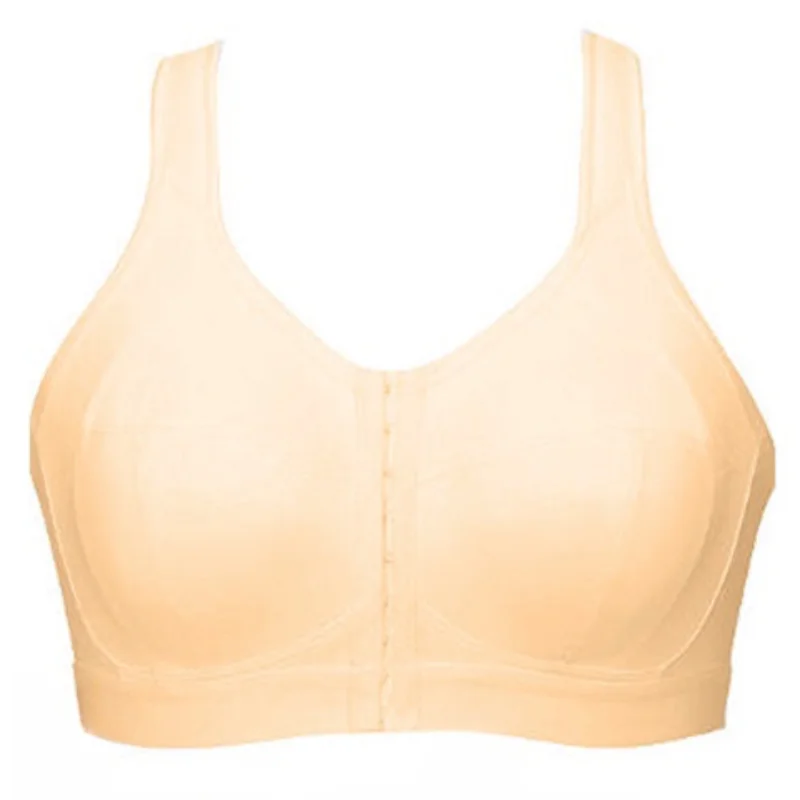 T - shirt bras with a seamless and smooth finish for wearing under T - shirts Goddess Front Close Sports Bra Nude T - shirt bras with a seamless and smooth finish for wearing under T - shirts Goddess Front Close Sports Bra Nude