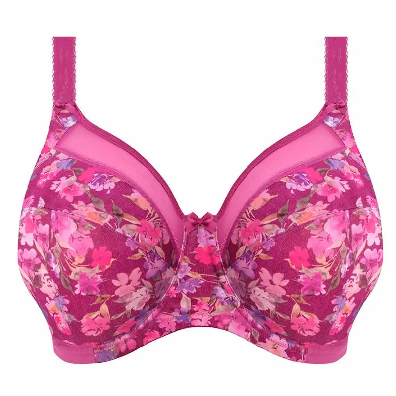 Bra with a satin finish for a luxurious look​ Goddess Kayla UW Banded Bra Summertime