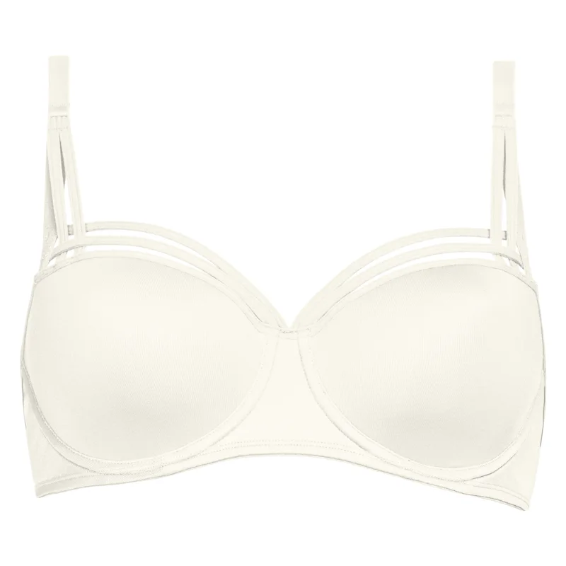 Bra with moisture - wicking lining for sweaty situations Marlies Dekkers Dame de Paris Balcony Bra Ivory Bra with moisture - wicking lining for sweaty situations Marlies Dekkers Dame de Paris Balcony Bra Ivory