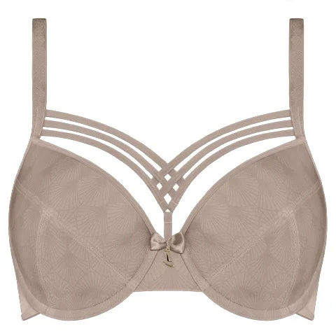 Nursing bras for easy breastfeeding access Marlies Dekkers Dame de Paris Plunge Bra Shimmering Bronze Nursing bras for easy breastfeeding access Marlies Dekkers Dame de Paris Plunge Bra Shimmering Bronze