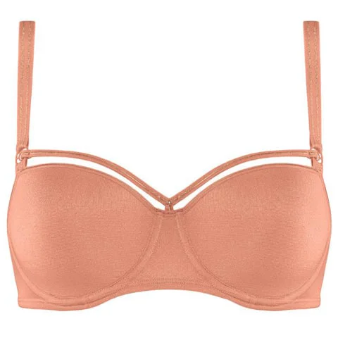 Maternity bras for expectant mothers' changing needs Marlies Dekkers Space Odyssey Balcony Bra Shimmering Peach Maternity bras for expectant mothers' changing needs Marlies Dekkers Space Odyssey Balcony Bra Shimmering Peach