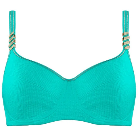 Silk bras for a luxurious and smooth texture​ Marlies Dekkers The Siren of the Nile Balcony Bra