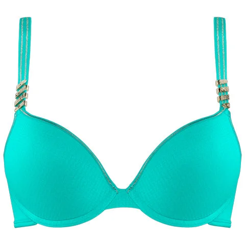 Back - closure bras with traditional hook - and - eye fastenings​ Marlies Dekkers The Siren of the Nile Push Up UW Bra