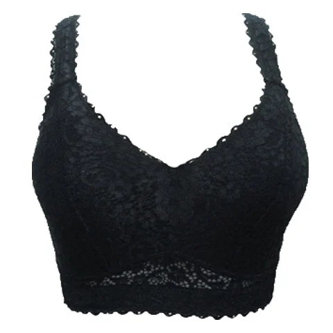 Bra with underbust support for better breast lift​ Parfait Adriana Lace Bralette Black