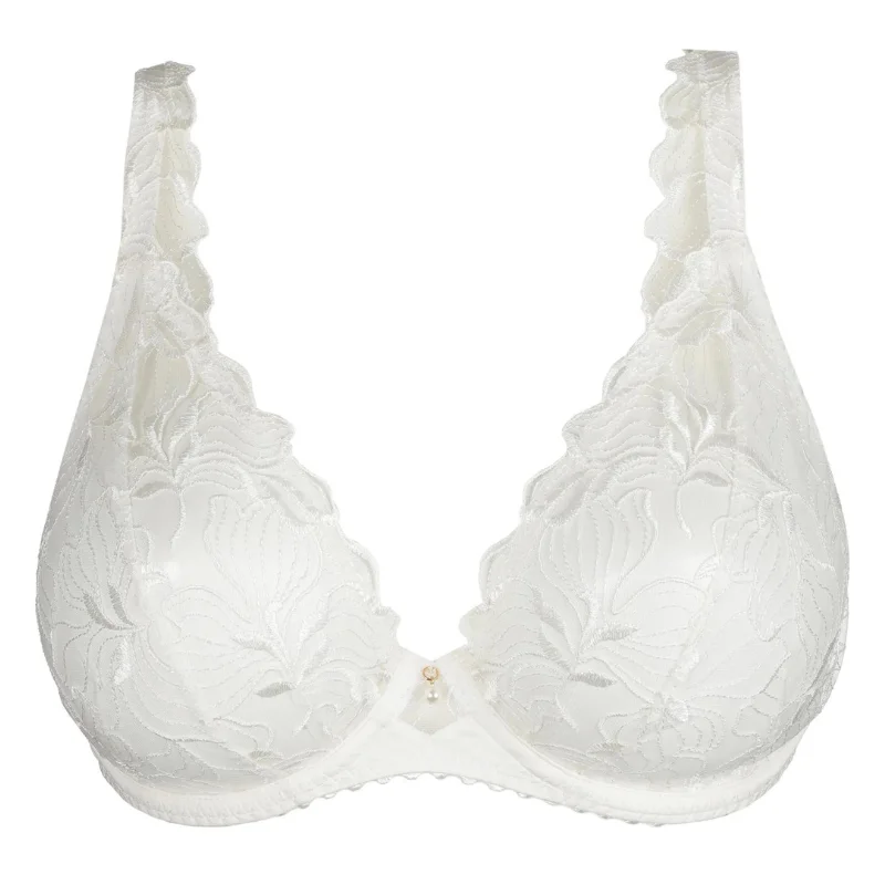 Bra with a gel - filled cup for extra comfort and support Prima Donna Springdale Plunge Bra Natural Bra with a gel - filled cup for extra comfort and support Prima Donna Springdale Plunge Bra Natural