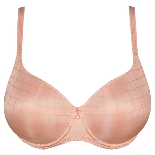 Bra with a polyester - lined cup for durability and moisture - wicking​ Prima Donna Twist Torrance Moulded Heartshape Bra