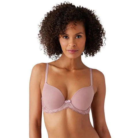 Bra with a foam - lined cup for a more structured shape Wacoal La Femme Plunge Bra Zephyr Pink Bra with a foam - lined cup for a more structured shape Wacoal La Femme Plunge Bra Zephyr Pink