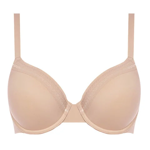 Bra with a removable padding for customizable support Wacoal Perfect Primer Convertible T-Shirt Bra Nude Bra with a removable padding for customizable support Wacoal Perfect Primer Convertible T-Shirt Bra Nude