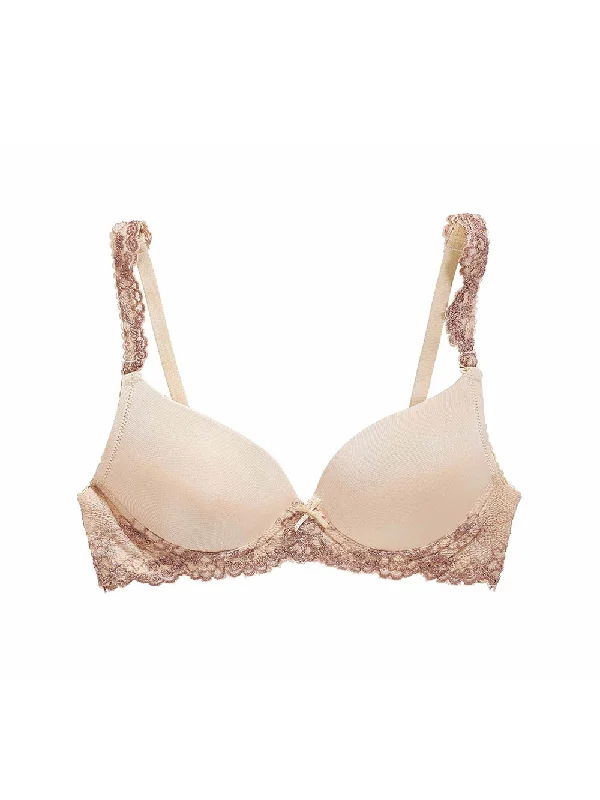 Bra with a built - in underwire for enhanced support​ Yvonne