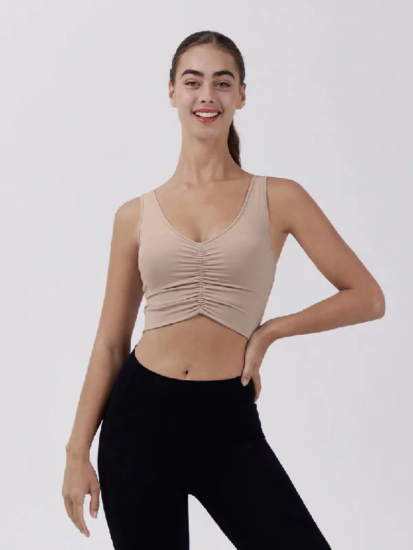 strapless bras for backless dressesAirexpert Ruched Longline Bra