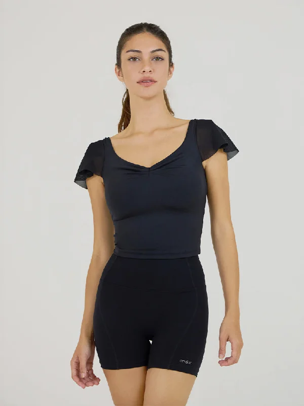 sexy backless push up brasBe-Free Ruffle Ruched Longline Bra