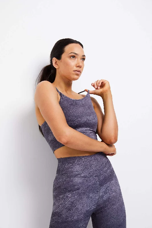 balconette bras for a sexy necklineBlack Stone Sports Bra