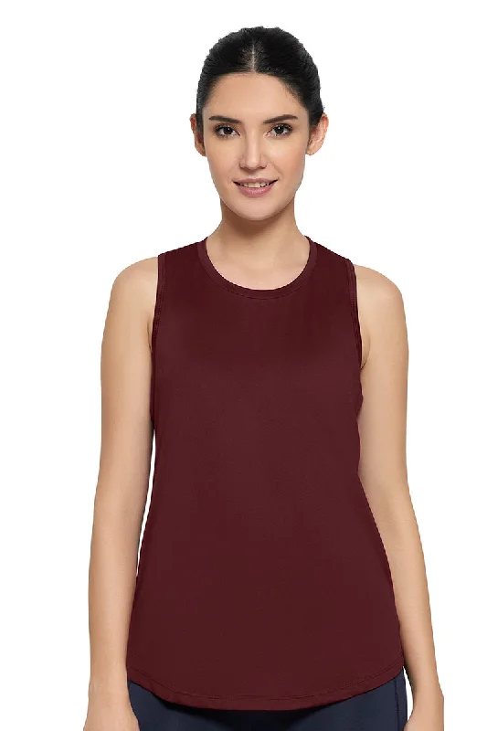 balconette bras for a sexy necklineEnergize Racerback Tank Top - Pomegranate