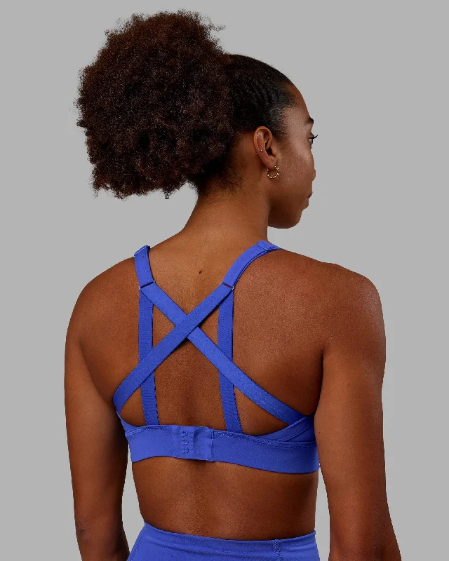 convertible bras with adjustable strapsInterval Sports Bra - Power Cobalt
