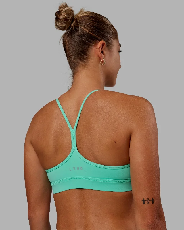 plus size bralette bras for comfortLift High Neck Sports Bra - Cockatoo