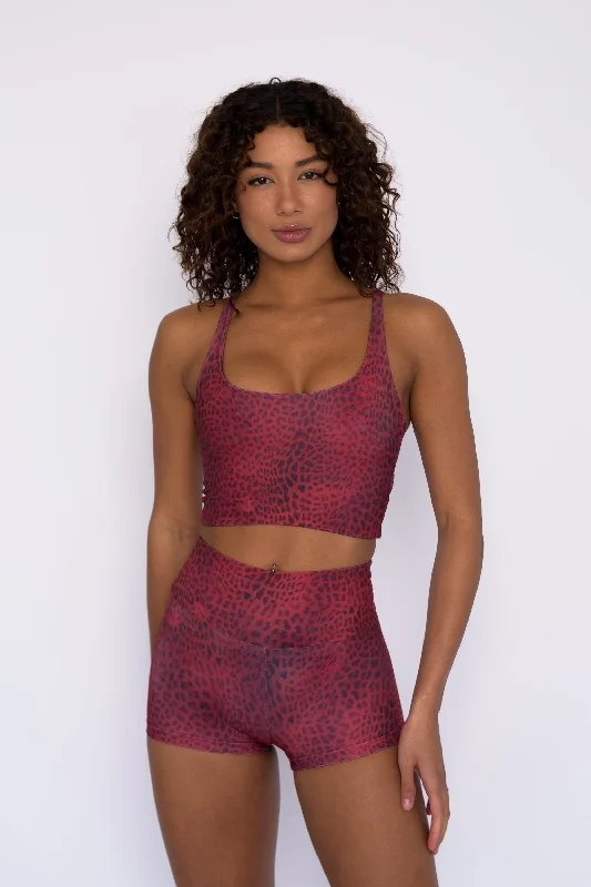 lace balconette bras for a luxurious feelPaige Crop - Mai Tai
