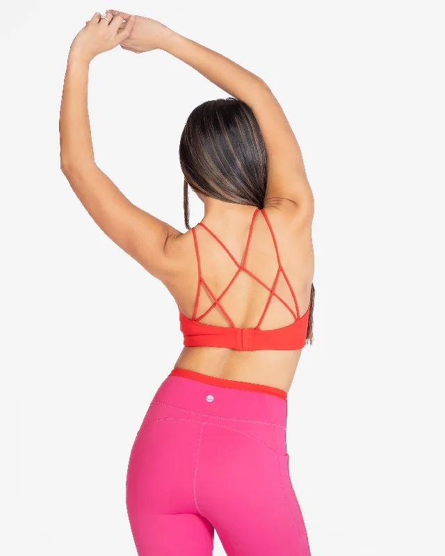 strapless bras for backless dressesReady Set Sports Bra - Heartthrob
