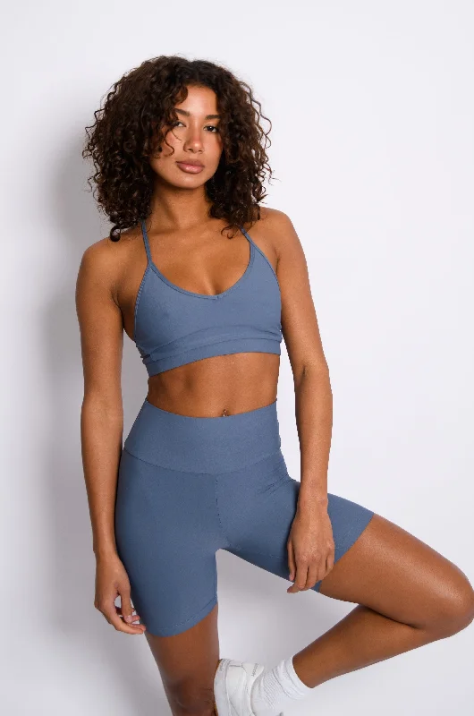 full cup bras for complete coverageZero Sports Bra - Denim