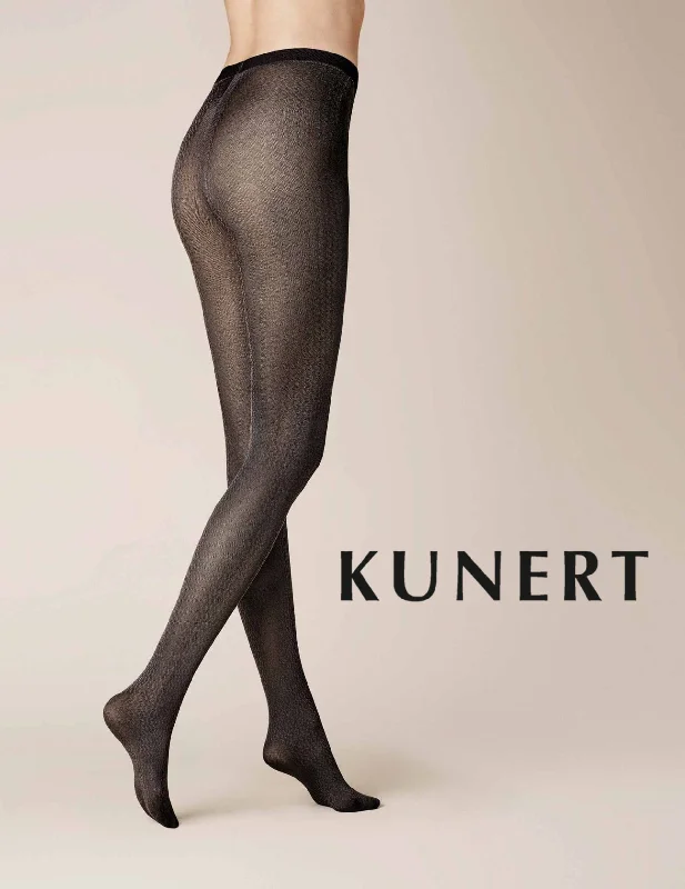 women tights with a diamond - pattern for a sophisticated styleKunert Zig Zag Tights Black 374510 women tights with a diamond - pattern for a sophisticated styleKunert Zig Zag Tights Black 374510