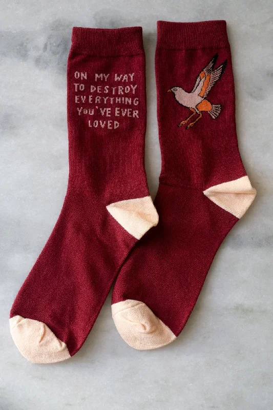 On My Way (Bird) Socks