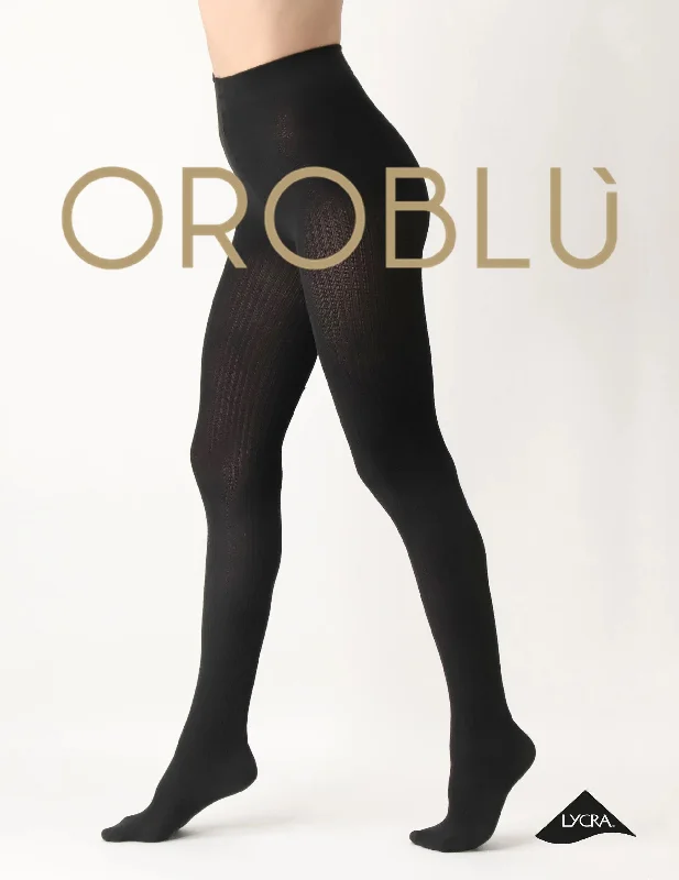 women tights for a cold - weather hiking tripOroblu Eco Sneaker Natural Rib Tight Black women tights for a cold - weather hiking tripOroblu Eco Sneaker Natural Rib Tight Black