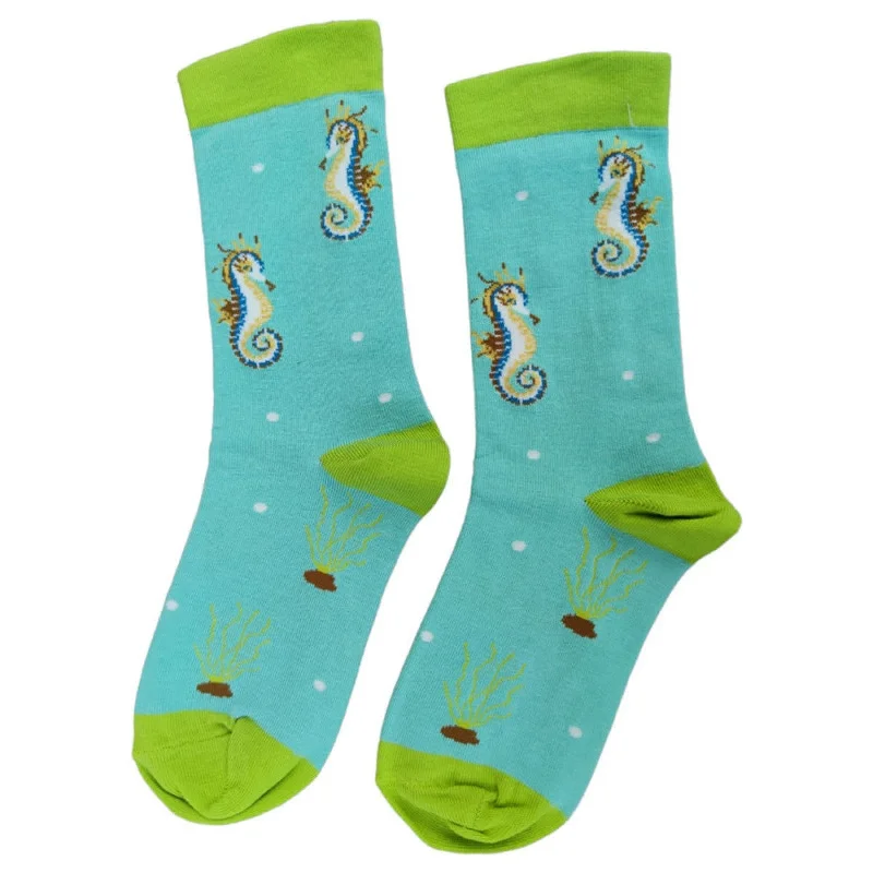 Seahorse Bamboo Socks